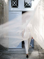 Voile de mariée uni