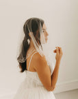 Voilette brodée mariée - MANON PONSON