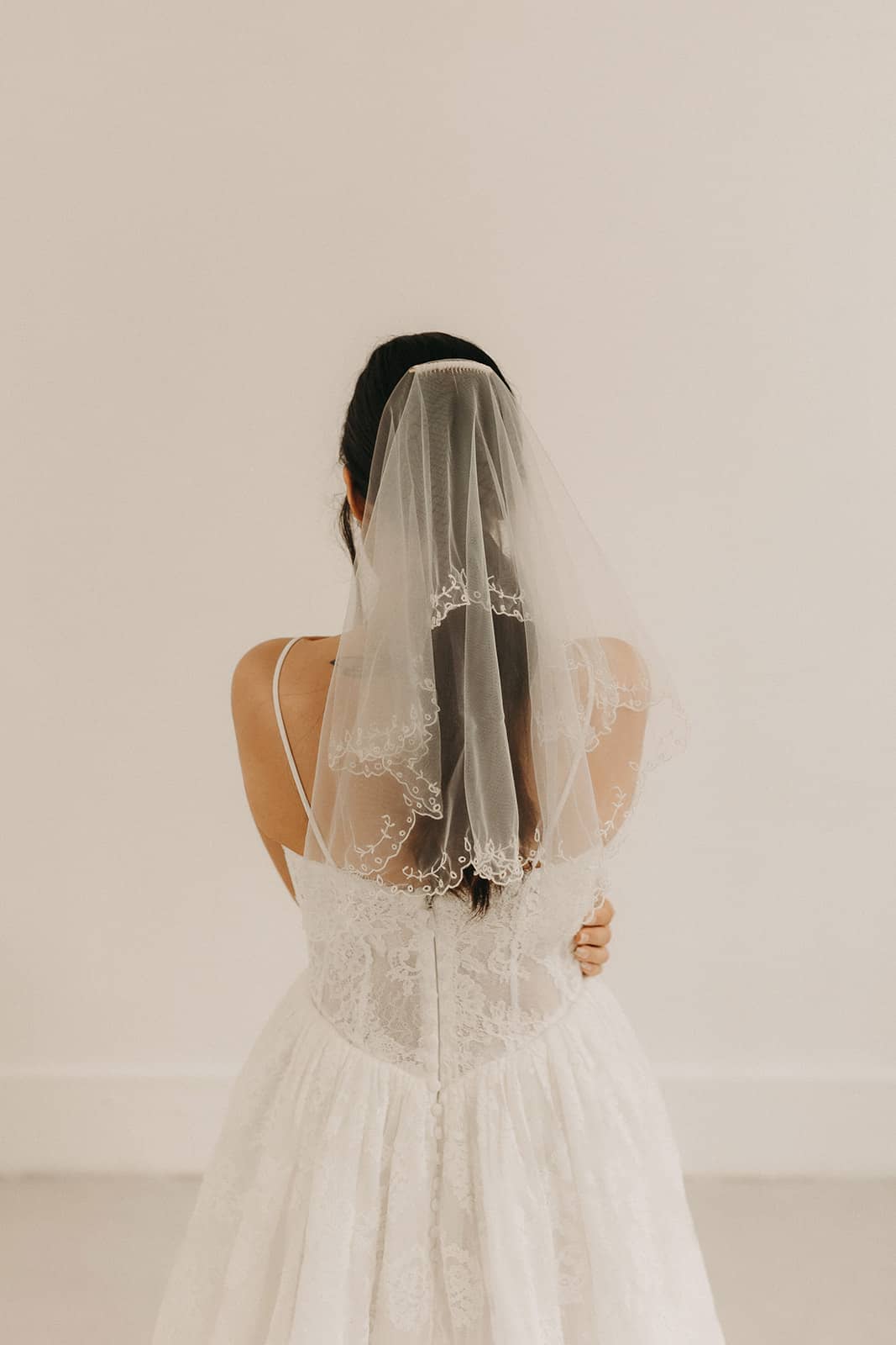 Voilette brodée mariée - MANON PONSON