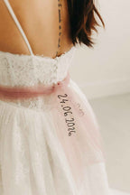 Ruban multi-usage en tulle brodé