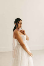 Ruban multi-usage en tulle brodé