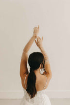 Gants personnalisés en tulle