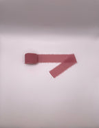 Ruban mariage brodé – Personnalisable & brodé à la main (un côté brodé)