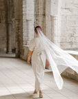 Voile de mariée uni