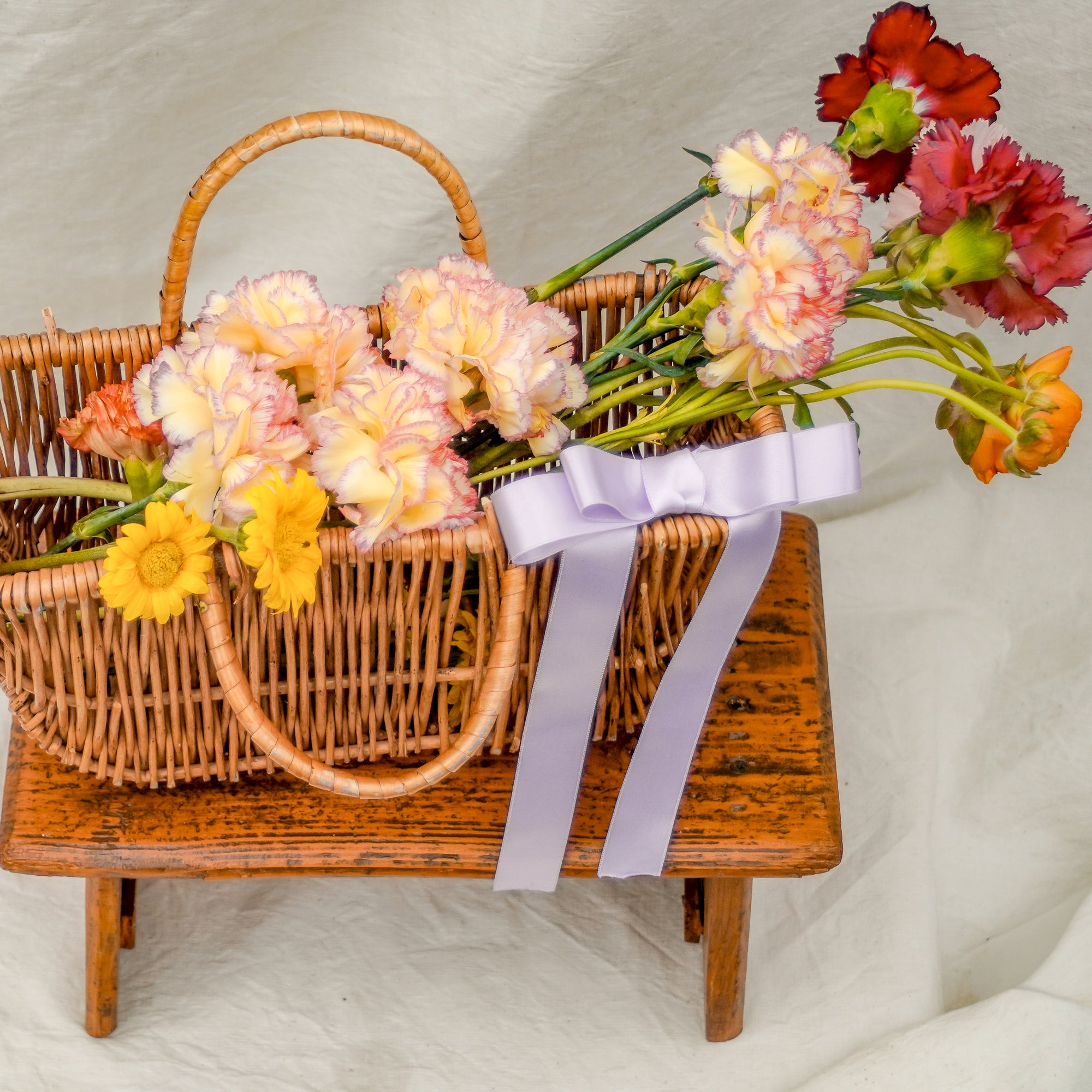 Noeud en satin cheveux – EVJF &amp; mariage | Accessoire Team Bride