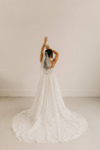 Voilette brodée mariée - MANON PONSON