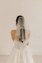 Voilette brodée mariée - MANON PONSON