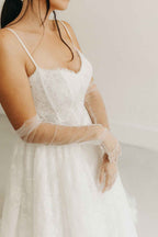 Gants personnalisés en tulle