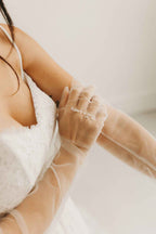 Gants personnalisés en tulle