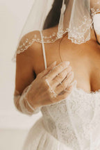 Gants personnalisés en tulle