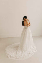 Chouchou large en dentelle