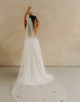 Voile  – Motifs lunes, étoiles et soleils