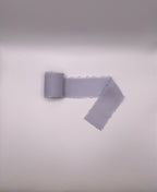 Ruban mariage brodé – Personnalisable & brodé à la main (un côté brodé)